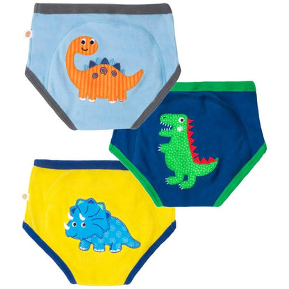 Zoocchini - 3 Piece Organic Potty Training Pants Set - Boys - 3T/4T