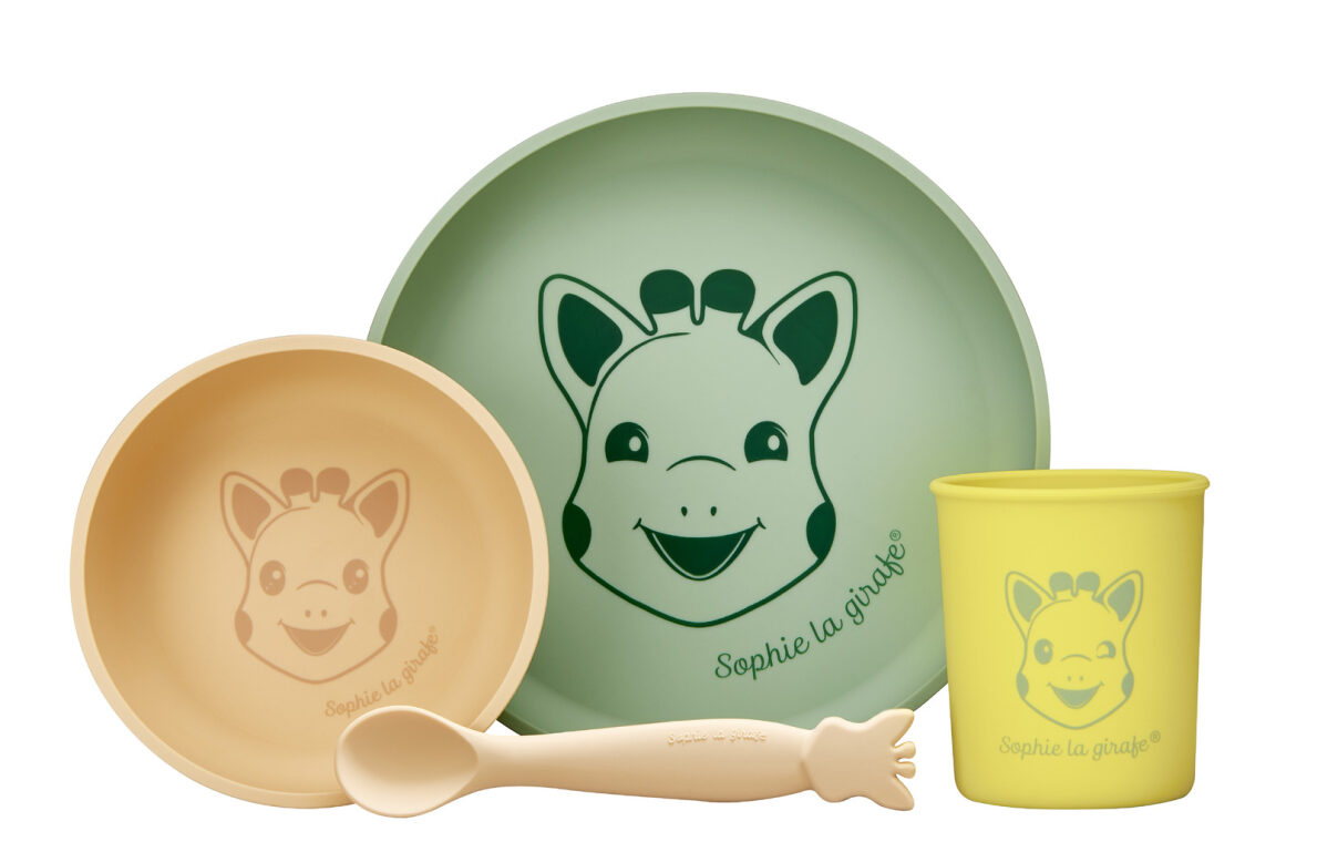 Sophie la girafe Il Etait Une Fois Silicone Meal Set now available online