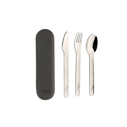 Citron 2022 Cutlery Set Black Color