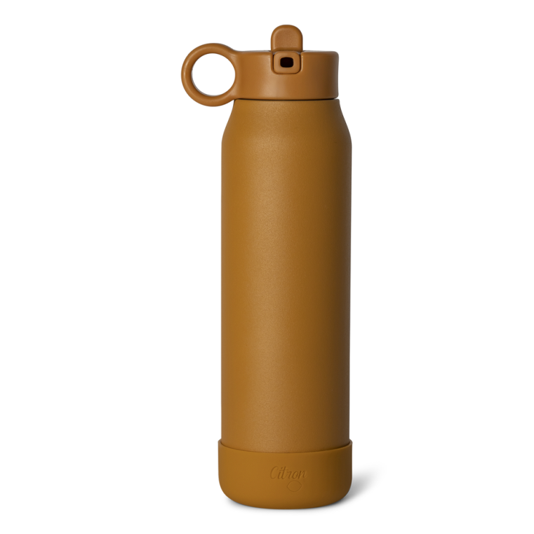 Citron 2023 Stainless Steel Water Bottle 350ml Caramel Color