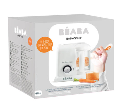 Beaba Babycook Solo, Supplied with blending/smoothie filter lid, spatula and recipe booklet