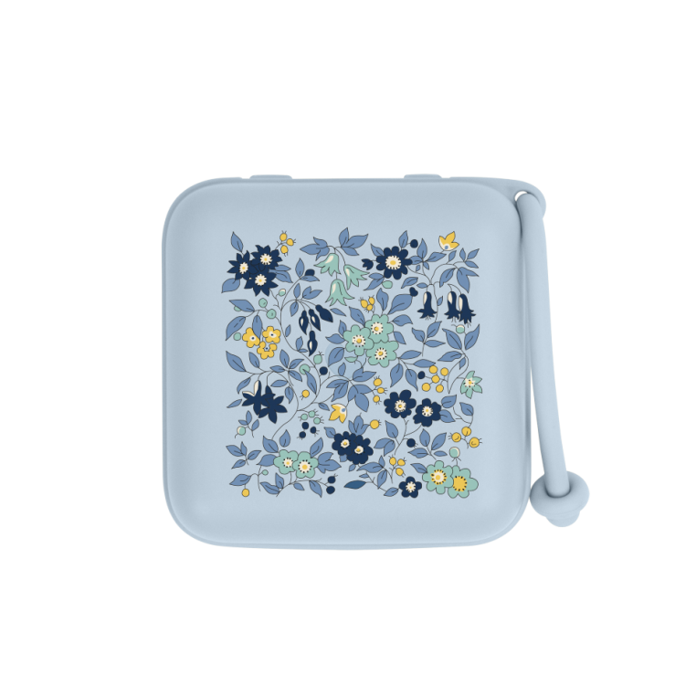 BIBS x Liberty Pacifier box Chamomile Lawn Baby Blue Color