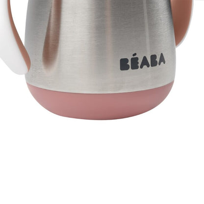 Beaba Stainless Steel Straw Cup. Now available online in UAE