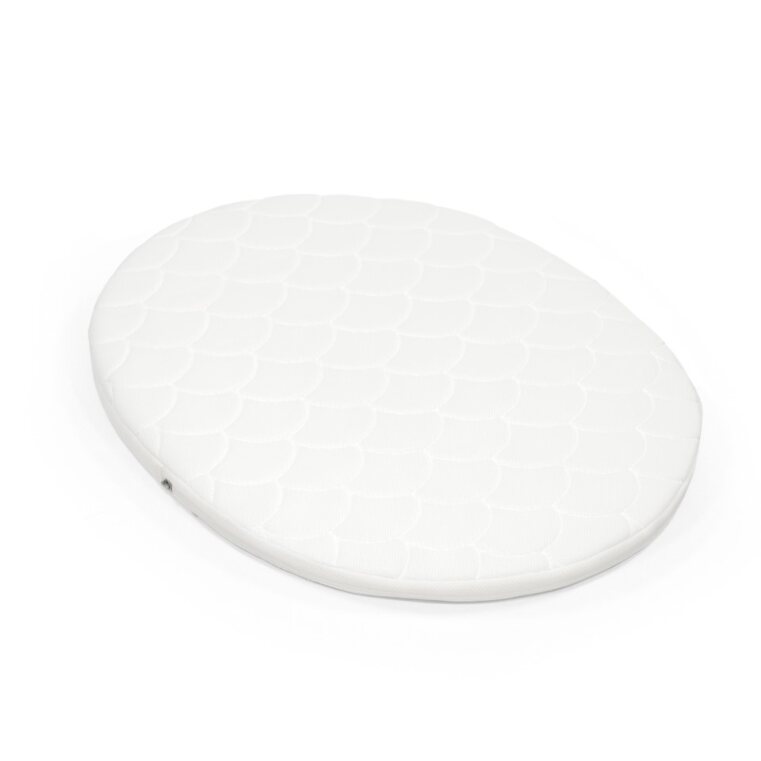 Stokke Sleepi Mini Mattress on a crib