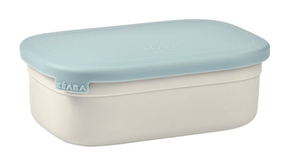 Beaba Stainless Steel Lunch Box, Velvet Grey/Baltic Blue Color