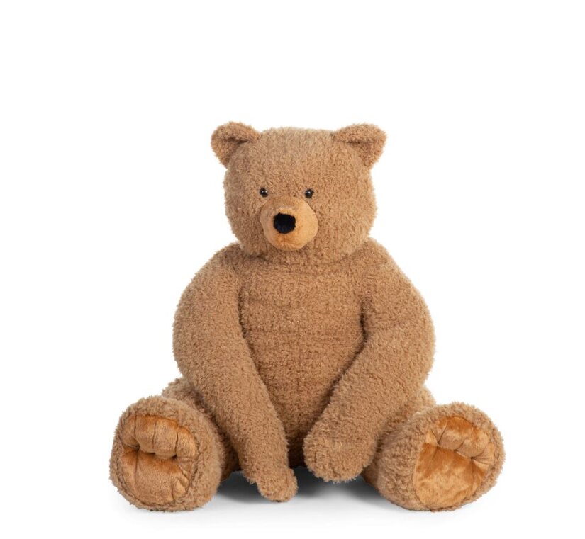 Childhome Seated Teddy Bear Brown Color 76cm. Now available online in UAE