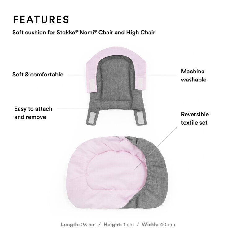 Close-up of Stokke Nomi Cushion