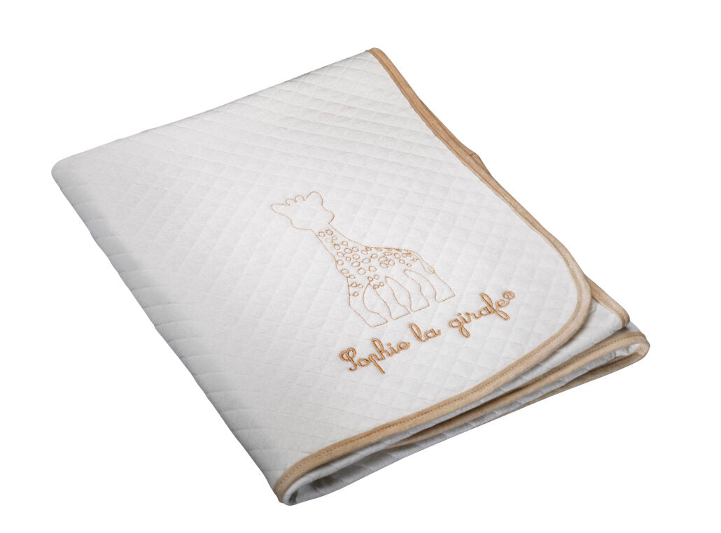 Organic cotton blanket from Sophie la Girafe So Pure My Birth Outfit