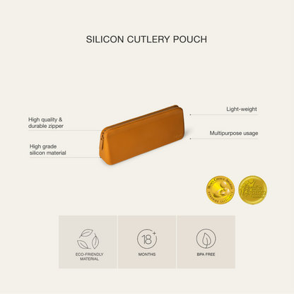 Citron 2023 Silicone Cutlery Pouch. Shop now in UAE