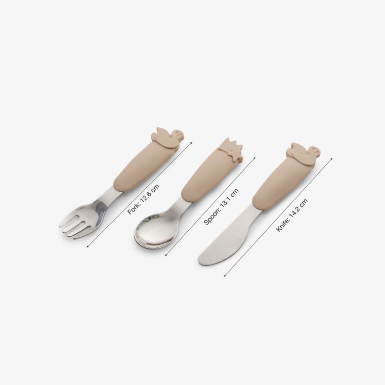 Shop Citron 2023 Silicone Cutlery Set with Pouch in UAE