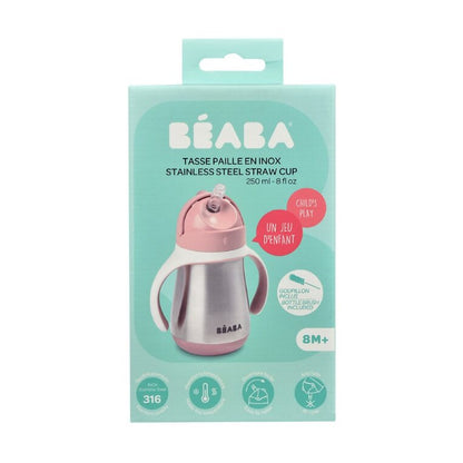 Beaba Stainless Steel Straw Cup. Shop now in UAE