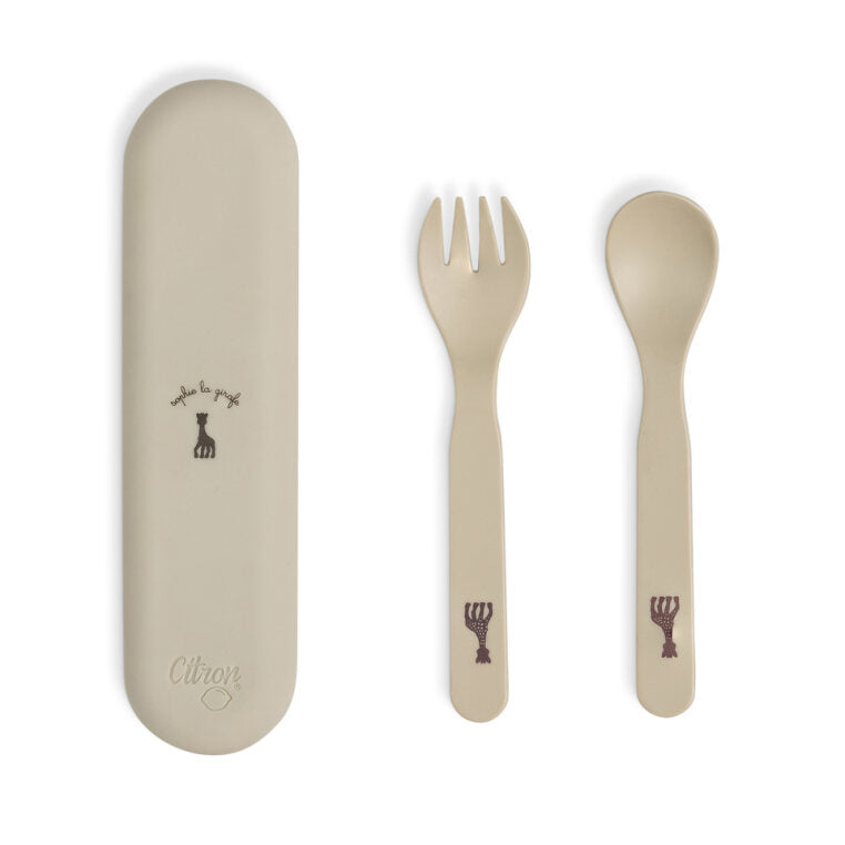 Sophie La Girafe x Citron Gift Set Cutlery