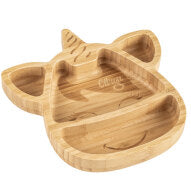 Citron Organic Bamboo Plate + Spoon Now available online in UAE