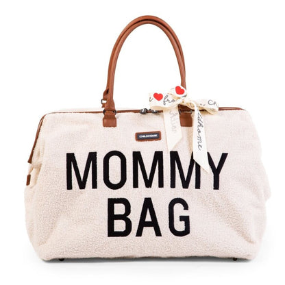 Childhome Mommy Bag Big - Teddy Off-White