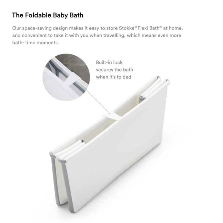 Stokke Flexi Bath (Folded) for Easy Storage