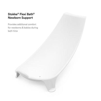 Ergonomic bath support for newborns by Stokke Flexi Bath