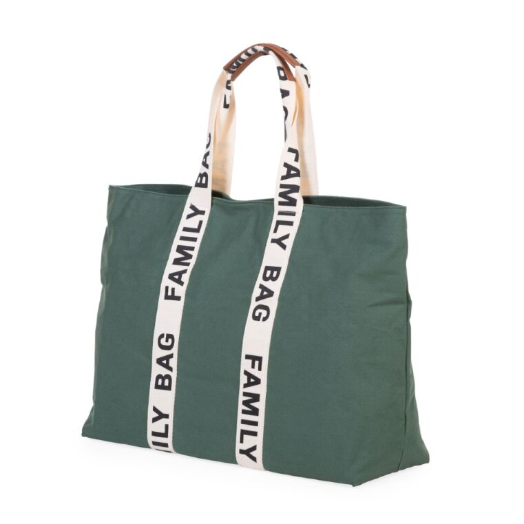 Childhome Family Bag Signature Canvas - General View - Green