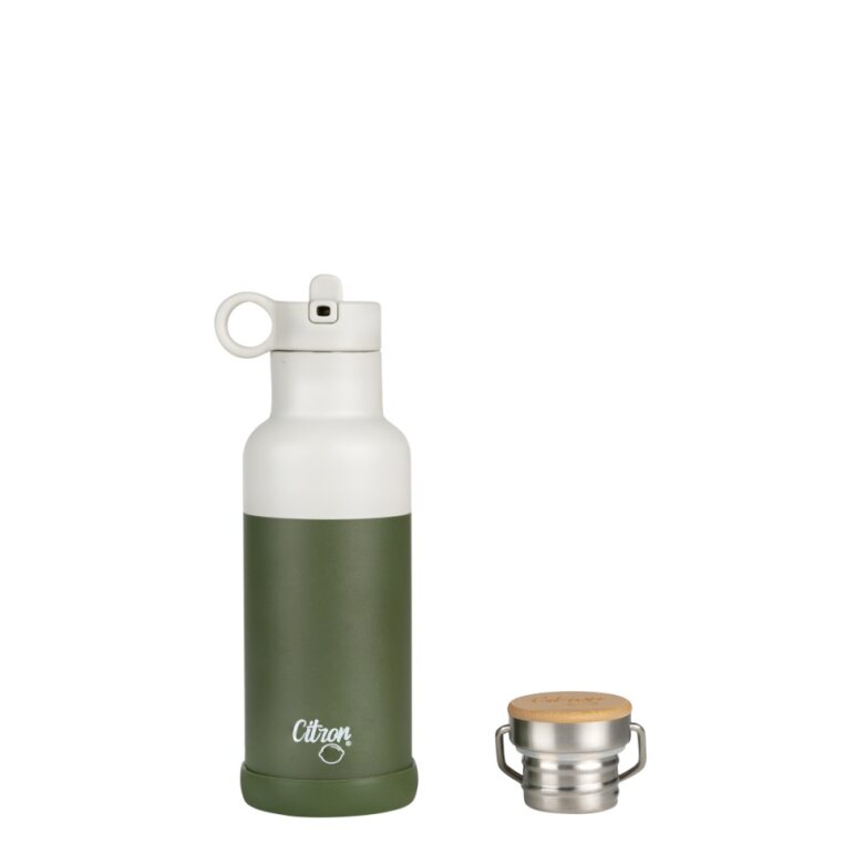 Citron 2022 SS Water Bottle 500ml Olive Green Color. shop now online in UAE