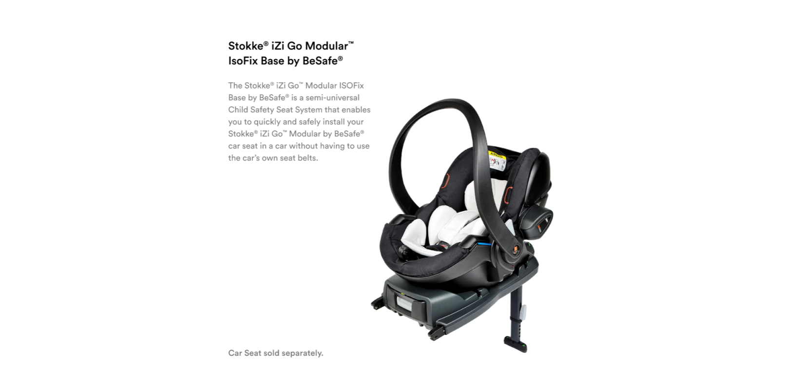 Stokke BeSafe iZi Go Modular Isofix Base – Anuna