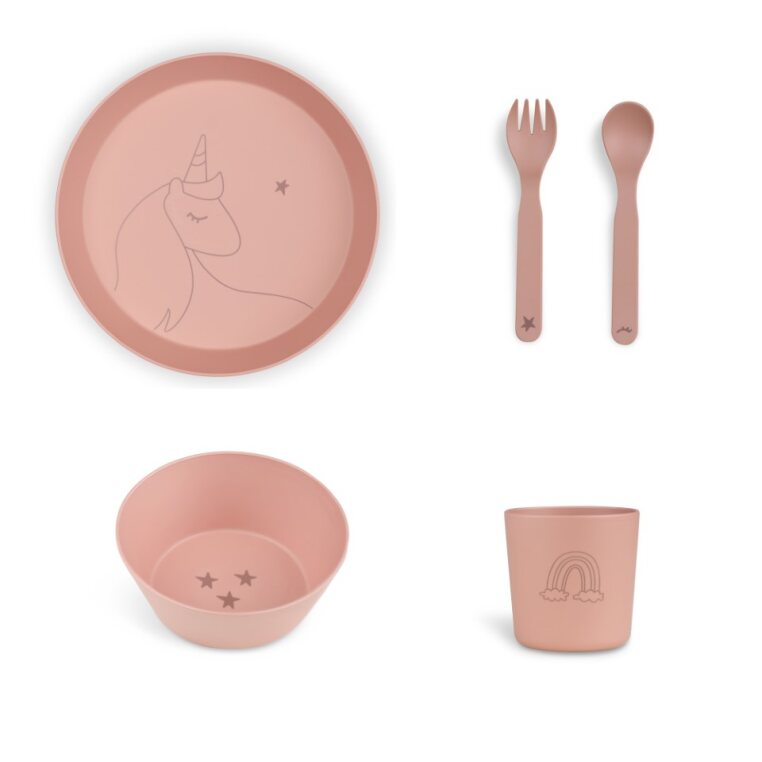 Citron 2022 PLA Tableware Set Unicorn Color