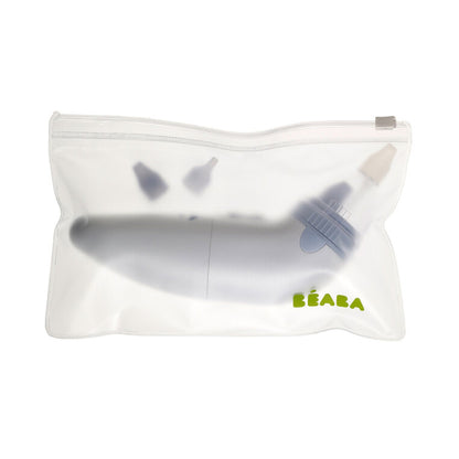 Beaba Evolutive Baby Nasal Aspirator Tomydoo, Supplied with storage pouch, 1 extra silicone seal and 2 batteries lr6 (aa) (supplied). Now available online in UAE