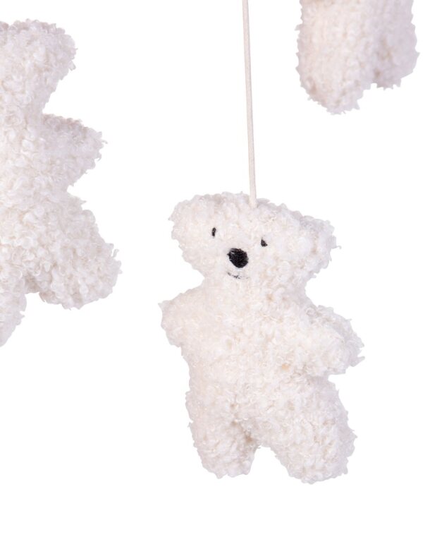 Close-up of Childhome Baby Mobile Plush Teddy Bears