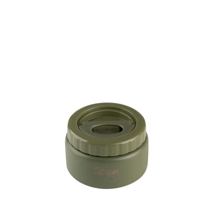 Citron 2022 SS Food Jar 250ml Olive Green Color. Now available online in UAE