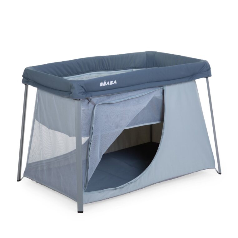 Beaba 3 in 1 Travel Cot - Eazy Sleep, Side openings : practical, allows to use it as a playpen