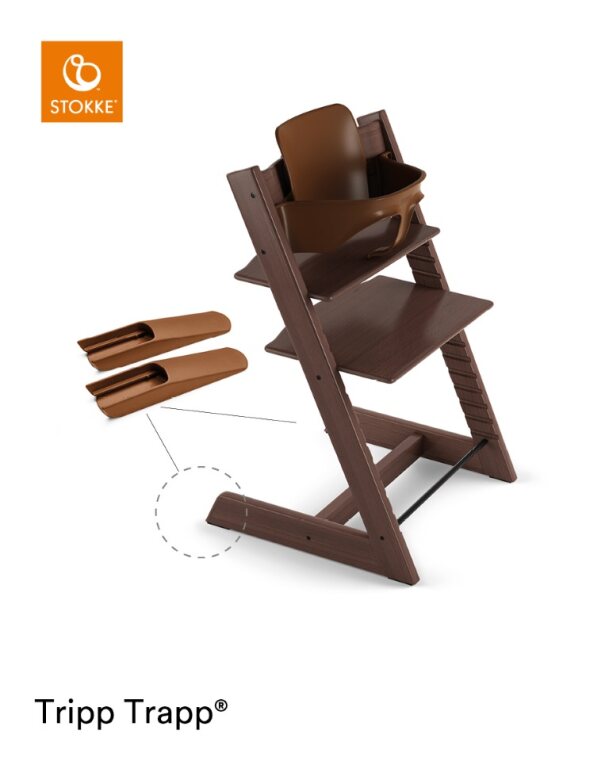 Stokke Tripp Trapp Chair - Walnut Brown