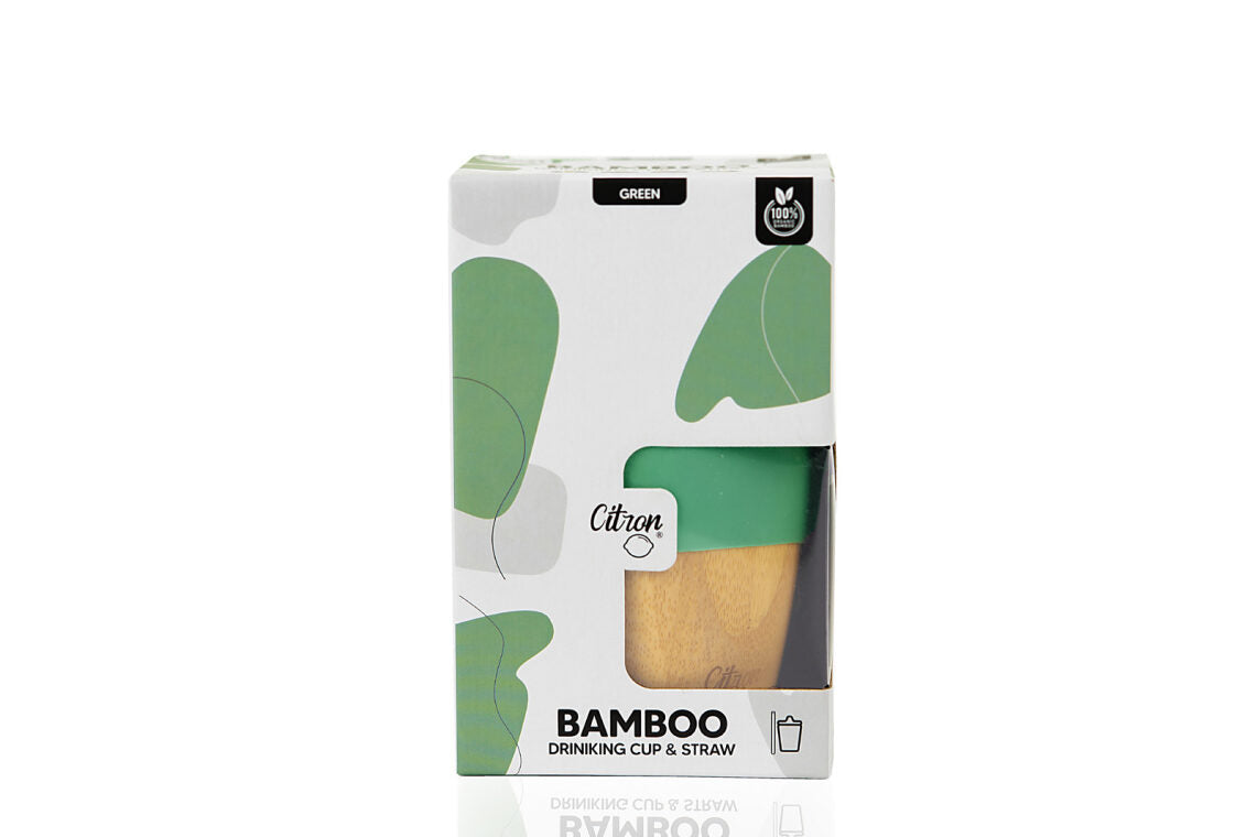  Citron Organic Bamboo Cup W Lids (plastics-free). Shop now in UAE