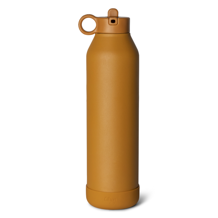 Citron 2023 Stainless Steel Water Bottle 750ml Caramel Color