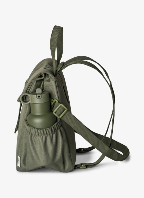 Citron 2022 Insulated Rollup Lunchbag, Olive Green Color. Now available online in UAE