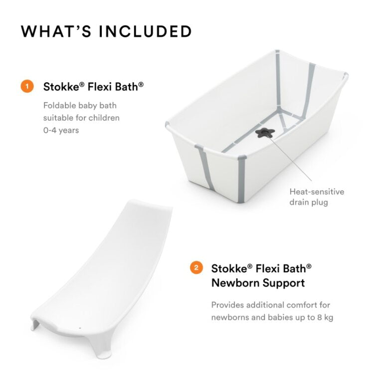 Stokke Flexi Bath with Heat-Sensitive Drain Plug