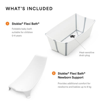 Stokke Flexi Bath with Heat-Sensitive Drain Plug