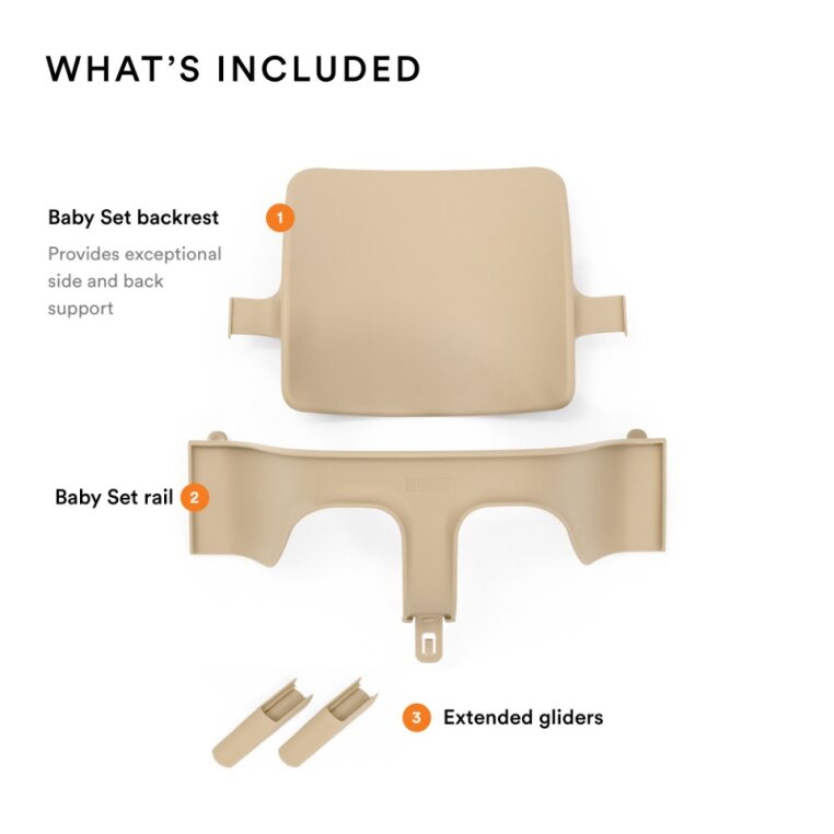 Stokke Tripp Trapp Baby Set in White Color