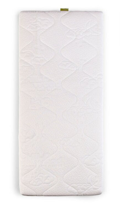 Childhome Heavenly Safe Sleeper Mattress - Front View - White