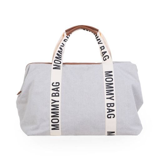 Childhome Mommy Bag Signature Canvas - Off-White