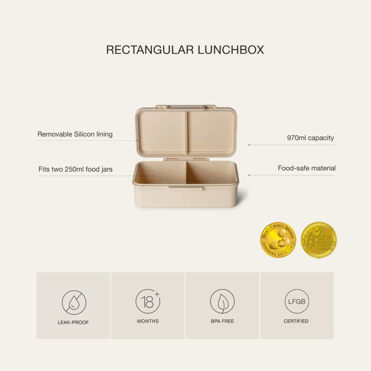 Citron 2023 Rectangle Lunchbox, Food safe material. Shop now in UAE