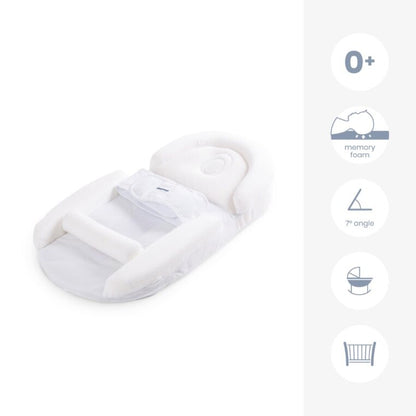 Doomoo Basics Supreme Sleep Plus baby pod with a comfortable mattress