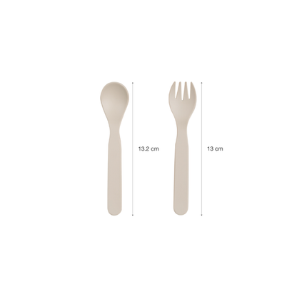 Citron 2022 PLA Cutlery Set of 2 and Case Spoon (L13.2 cm), Fork (L13 cm) . Now available online in UAE