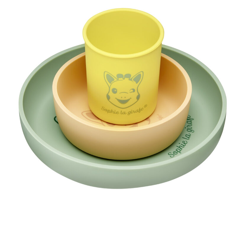 Sophie la girafe Il Etait Une Fois Silicone Meal Set. Shop now in UAE