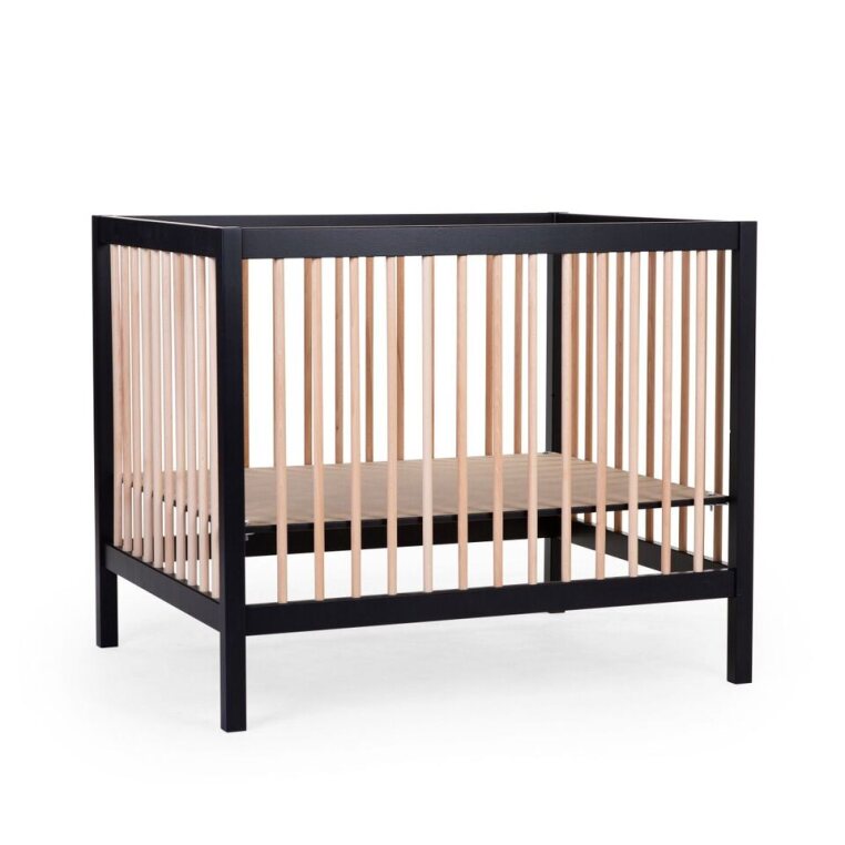 Black/Natural Childhome Playpen 97 Wood. Shop now available online in UAE