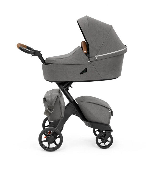 Image of Stokke Xplory X Changing Bag in use