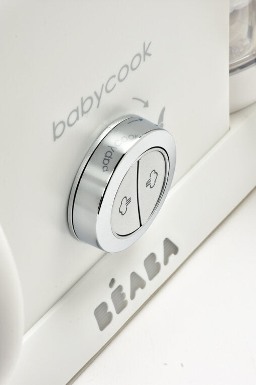 Beaba Babycook Duo, Single control button (cooking – mixing): an ultra-compact solution