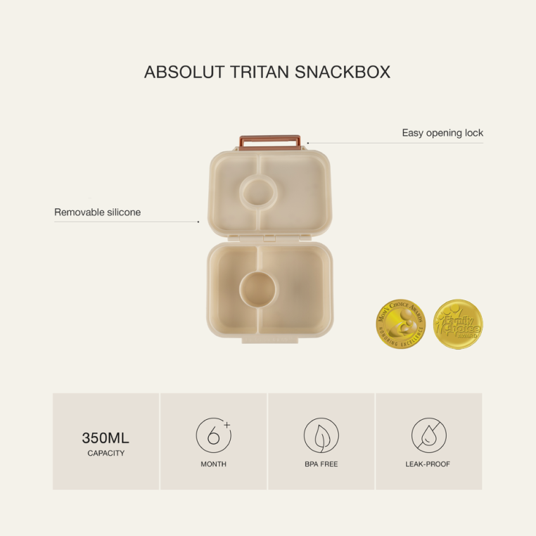 Citron 2023 Tritan Snackbox Holds up to 350ml of food. Now available online in UAE