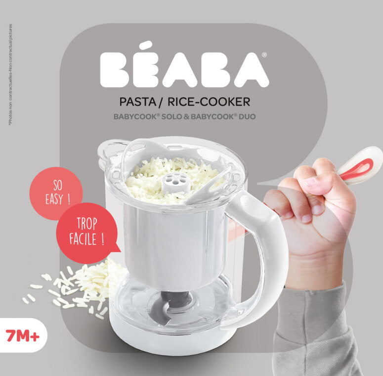 Beaba Babycook Solo/Duo - Pasta-Rice Basket, Fits into BABYCOOK® bowl: for fast unsupervised cooking