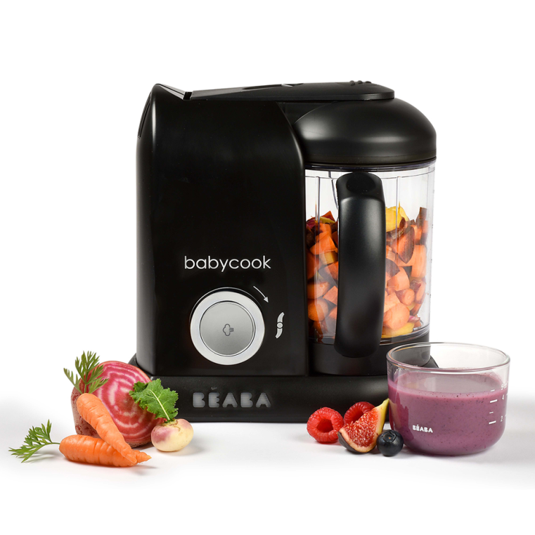 Beaba Babycook Solo, Single control button (cooking – mixing): an ultra-compact solution