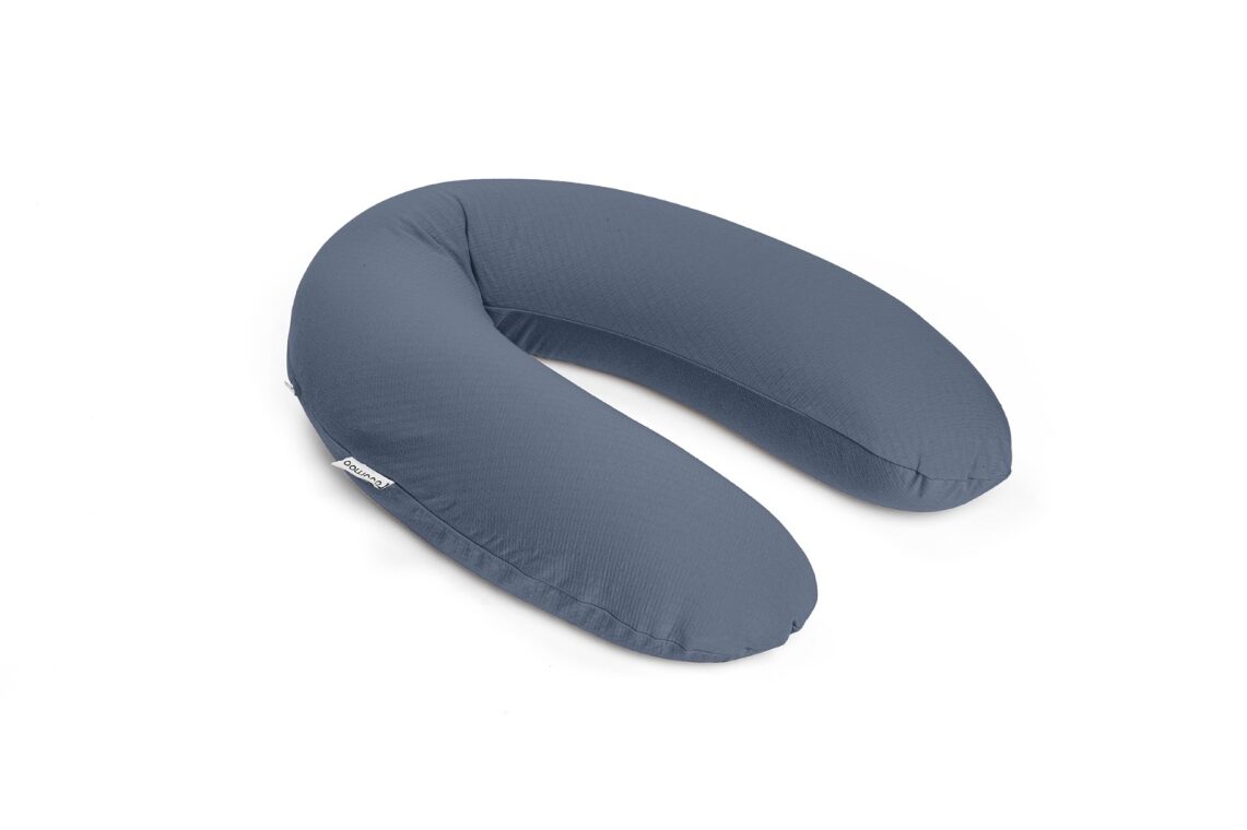 Doomoo Buddy pillow blue