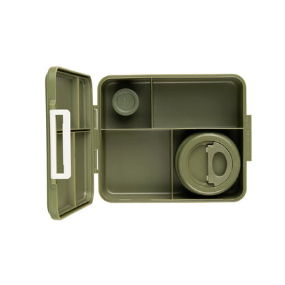 Buy Citron 2022 Grand Lunchbox Olive Green Color now in UAE