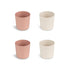 Citron 2022 PLA Cup Set of 4 Pink/Cream Color